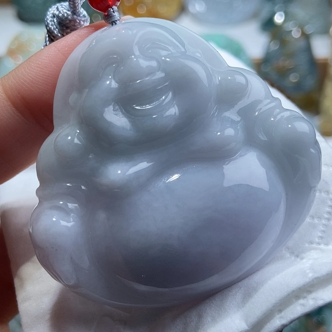 颈饰未镶嵌翡翠天然