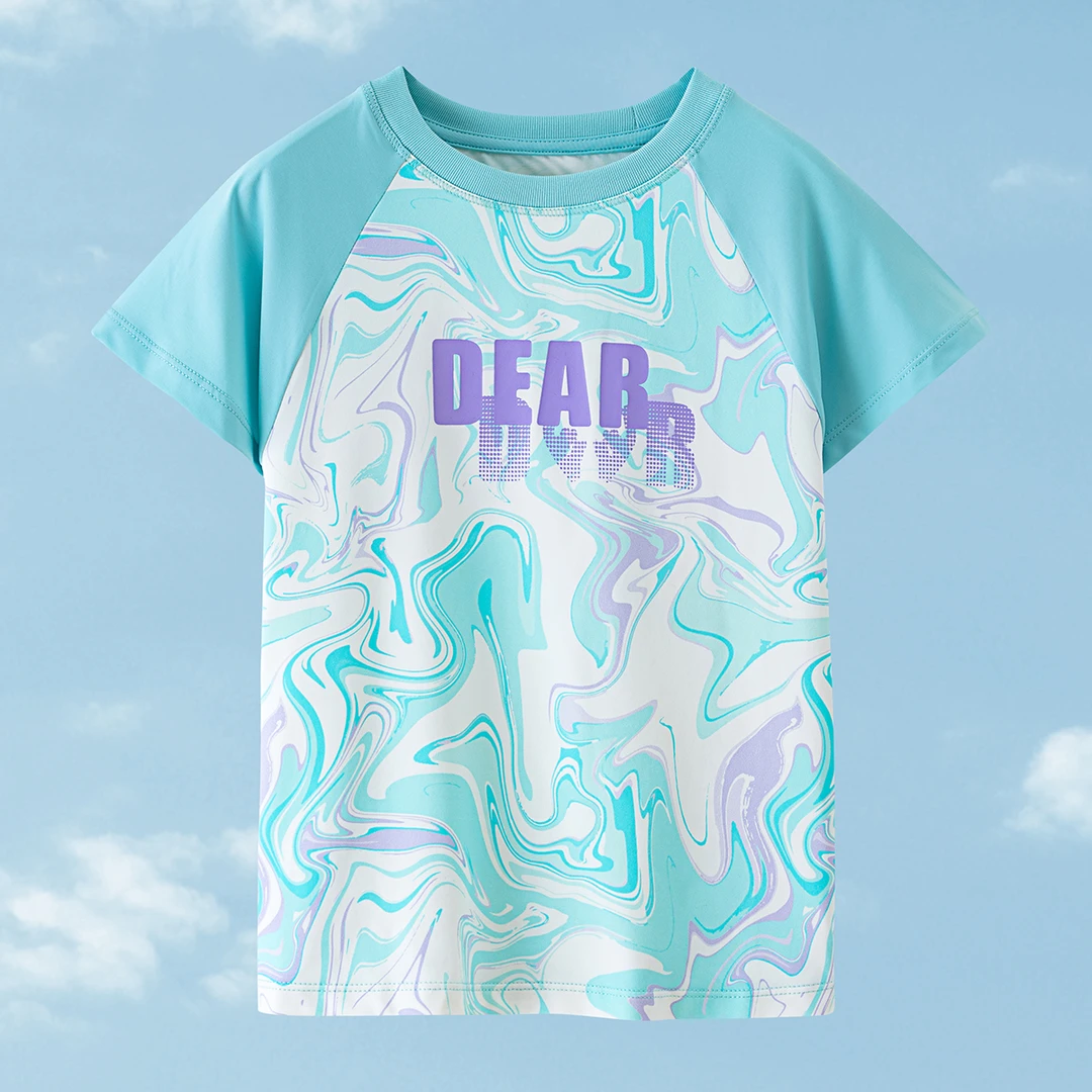 【直播清】迪迪鹿女大童夏季速干短袖T恤C123222324