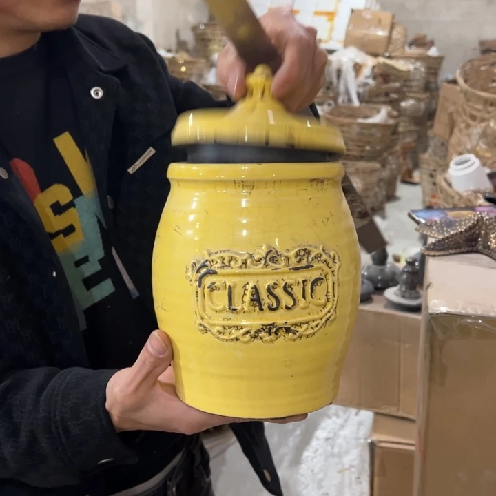 摆件高度26厘米口径12厘米微瑕捡漏