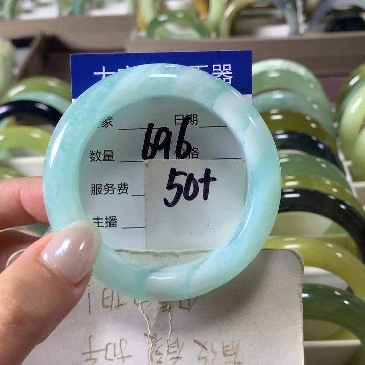 未镶嵌蛇纹石玉手镯696