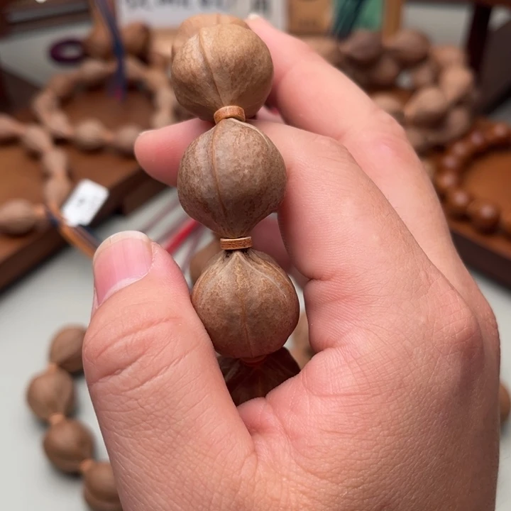 然***然橄榄核手串/手链21*25带一个三通