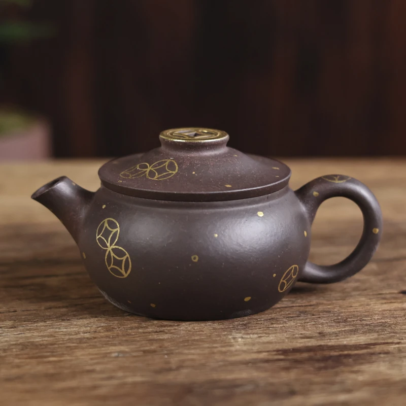纳兰-亦缶-金砂壶120cc（窑云S0103）
