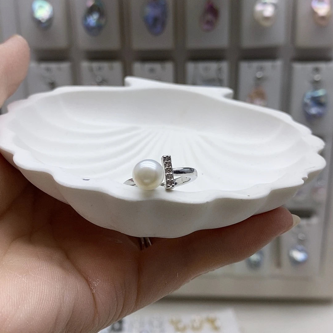 颈饰合金淡水珍珠