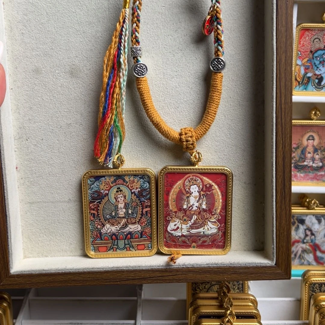 6***2吊坠单面定制 普贤