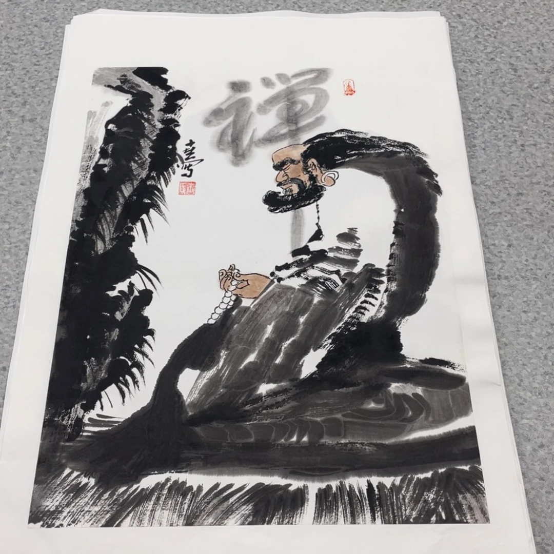 国画1.4平尺国画作品