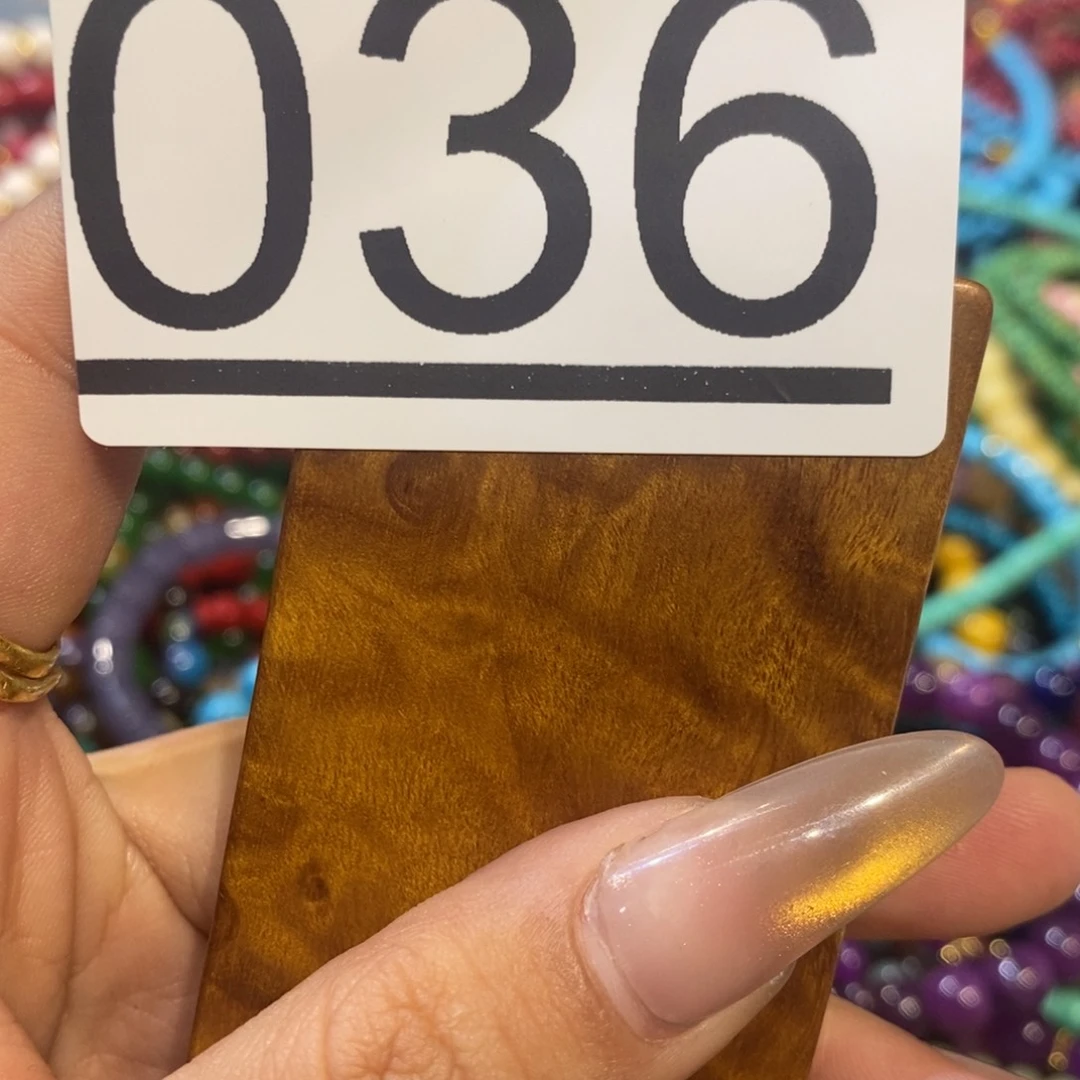 木心**开花梨木圆雕圆珠036