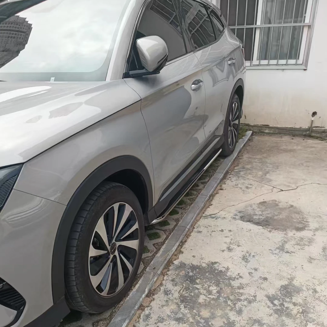 26款比亚迪宋PLUS侧脚踏板原厂宋L改装迎宾宋PRO加厚铝合金