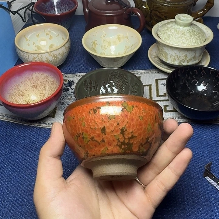 建阳建盏喝茶主人杯