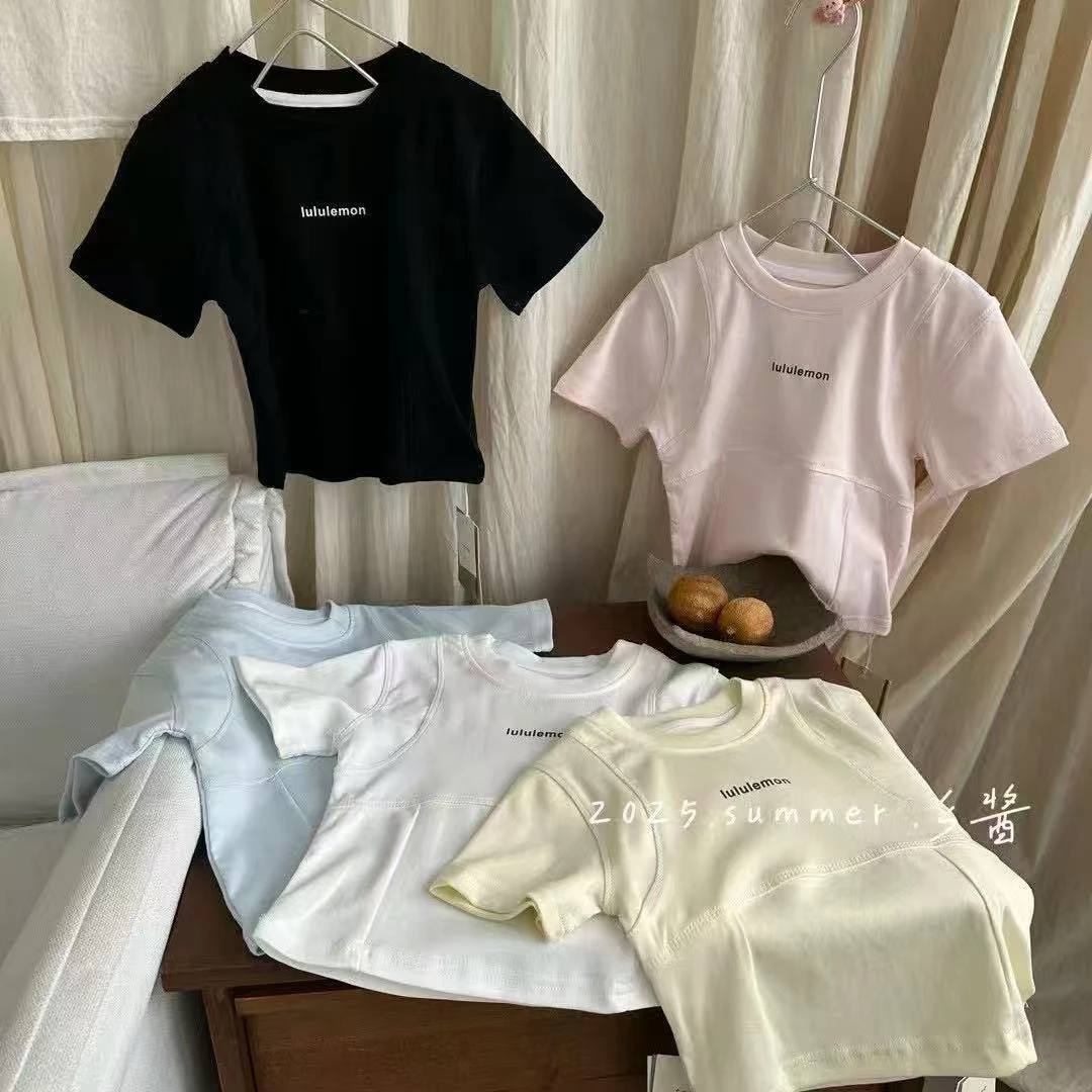 S1740儿童字母短袖T恤8322