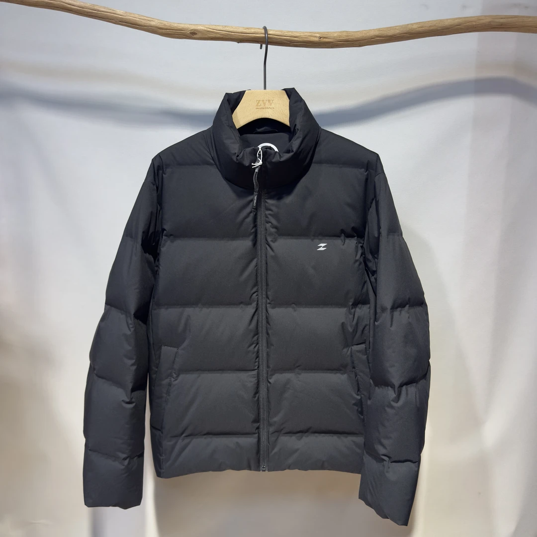 冬季男士立领休闲保暖羽绒服