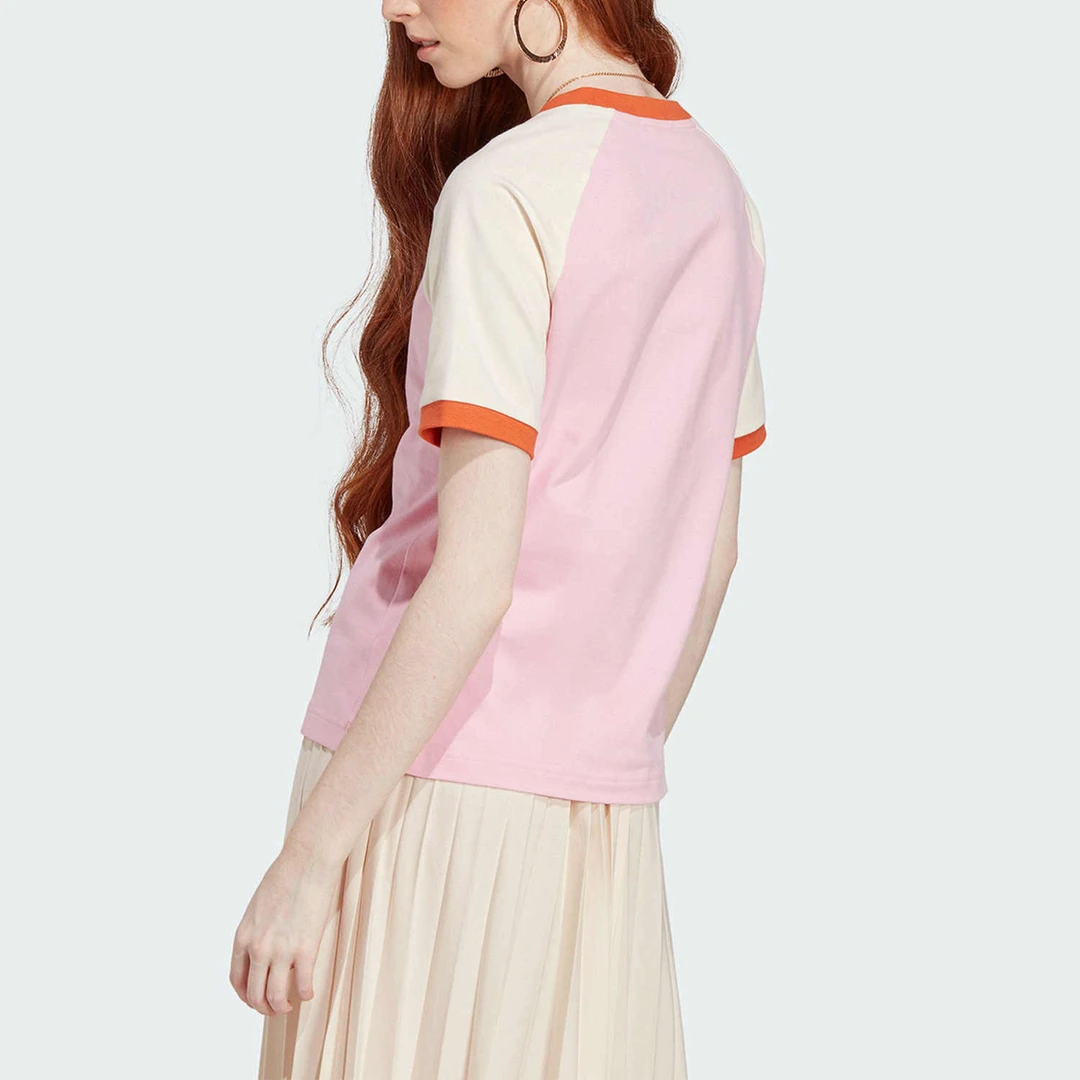 Adidas/阿迪达斯正品三叶草女子新款运动时尚短袖T恤IK7886