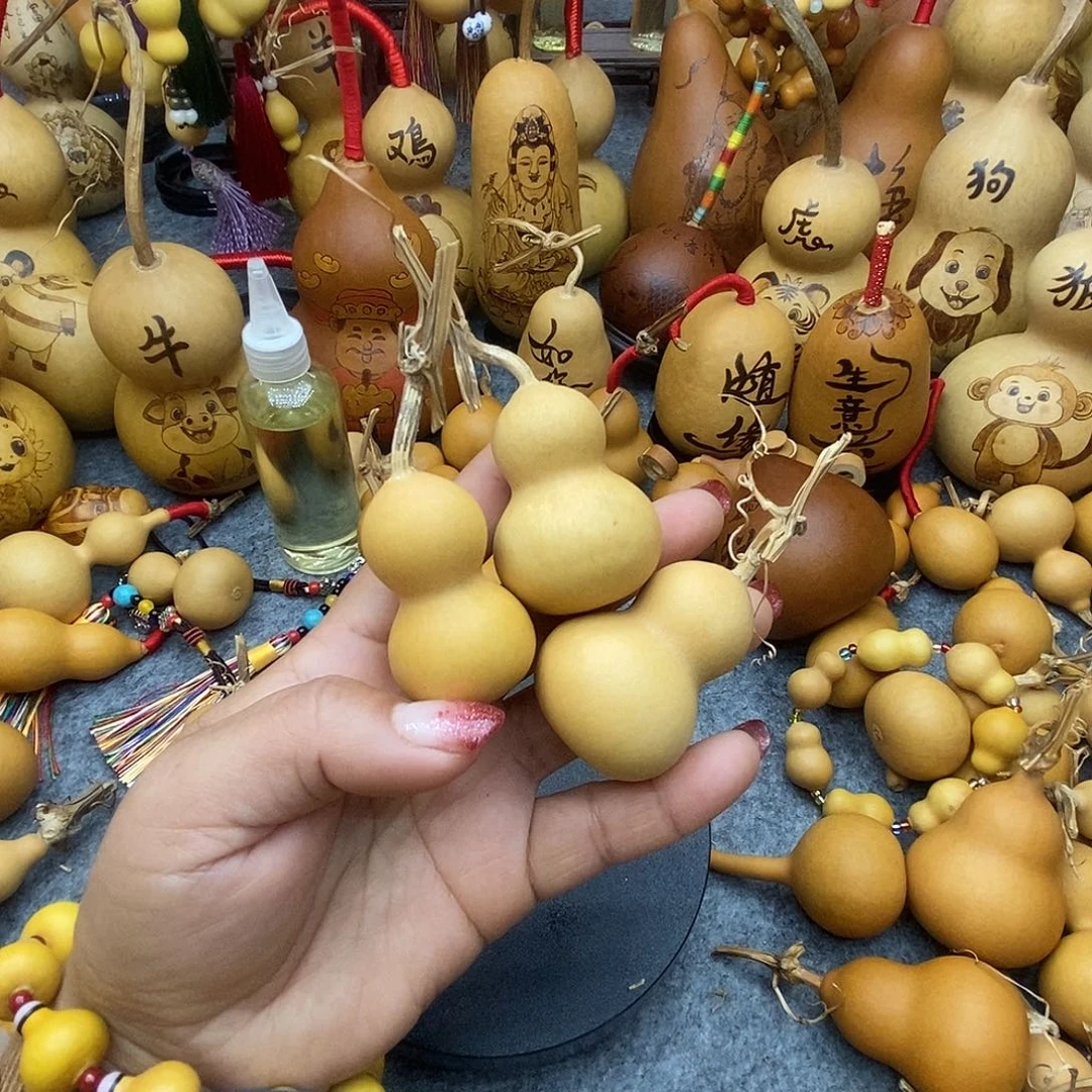 糖***豆葫芦工艺品装饰品