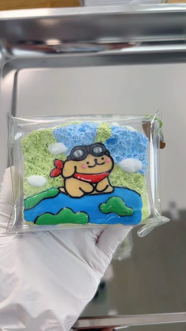 地球吐司金毛捏捏乐手工制作 默认微瑕 默认包装 不退不售后