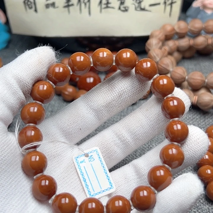 壶***鱼手串橄榄核1.19福利超小孔