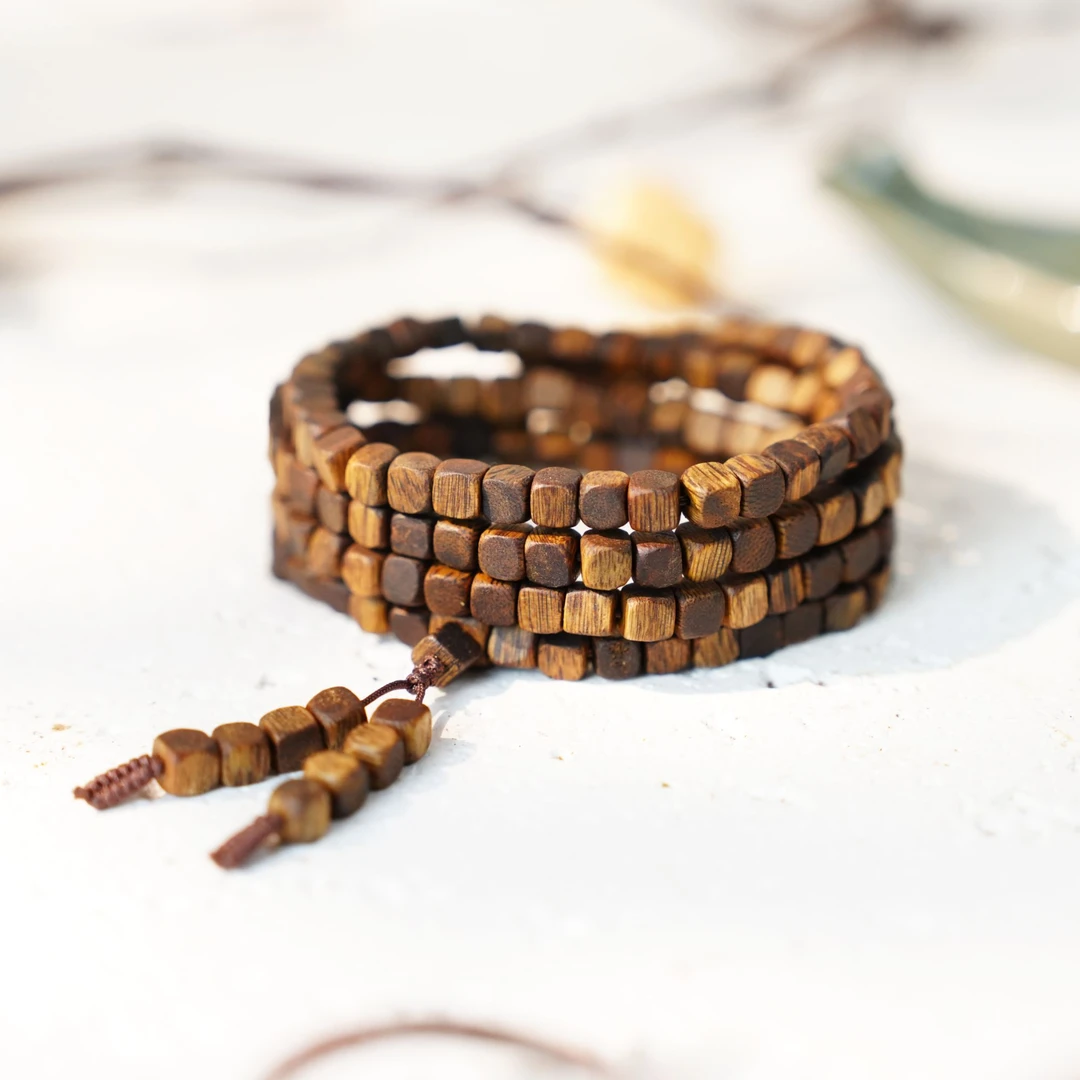 沉香云芝森沉香海南莺歌绿方糖多圈 多样性发其一