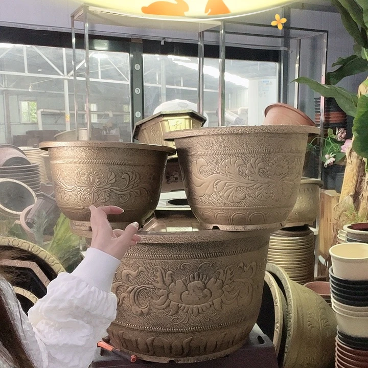 45口径花盆2个有孔