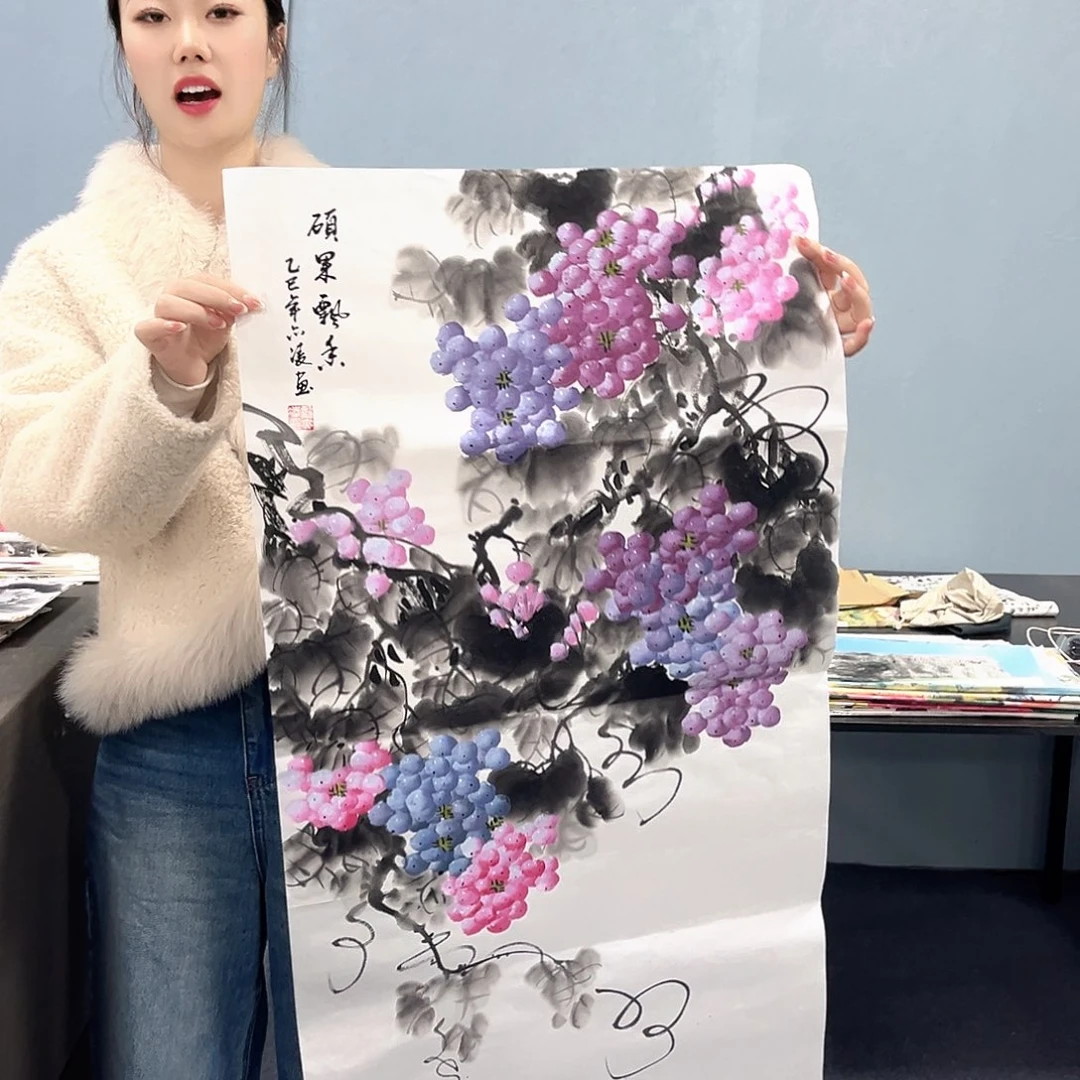 国画国画老师作品