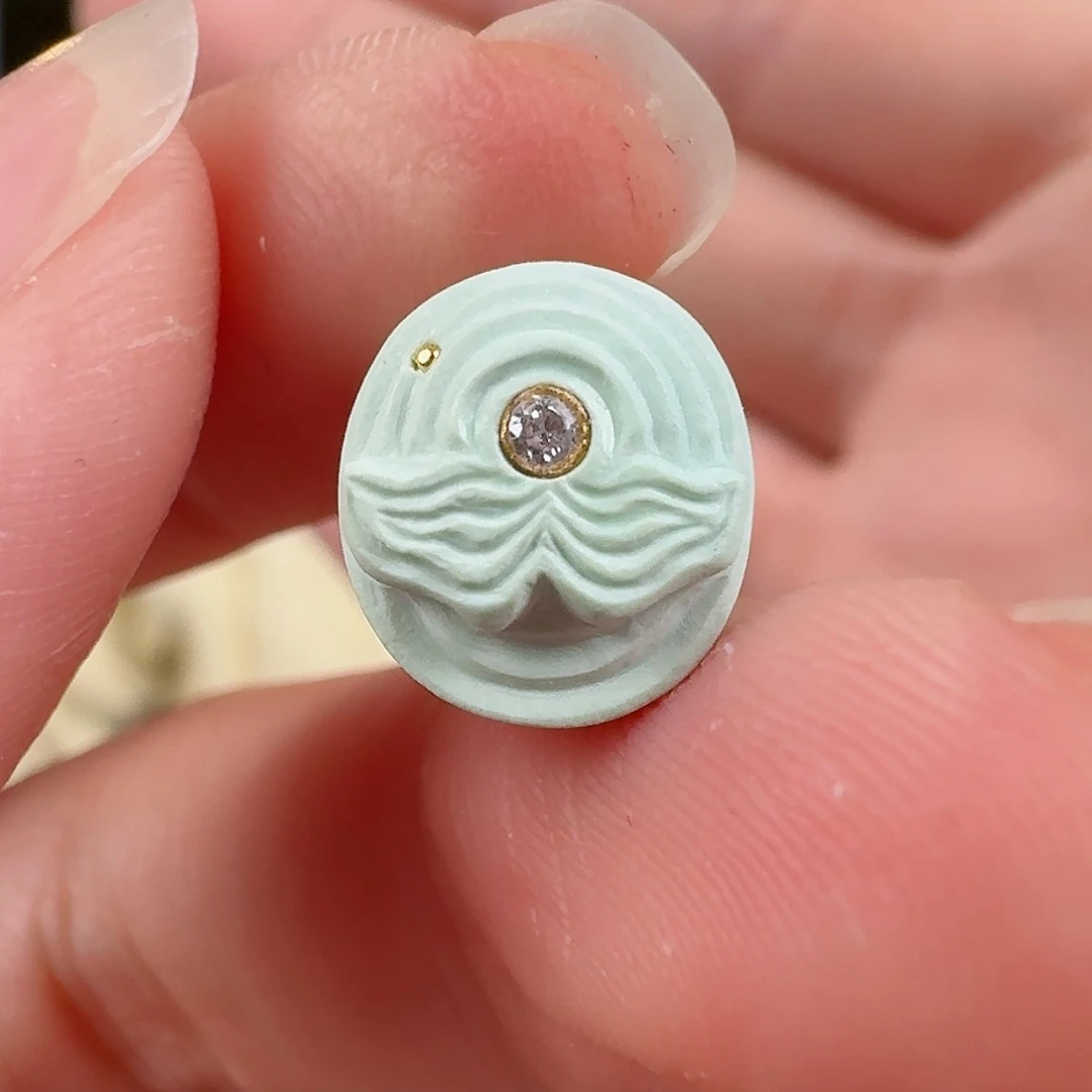 绿松石珠宝奇石未镶嵌