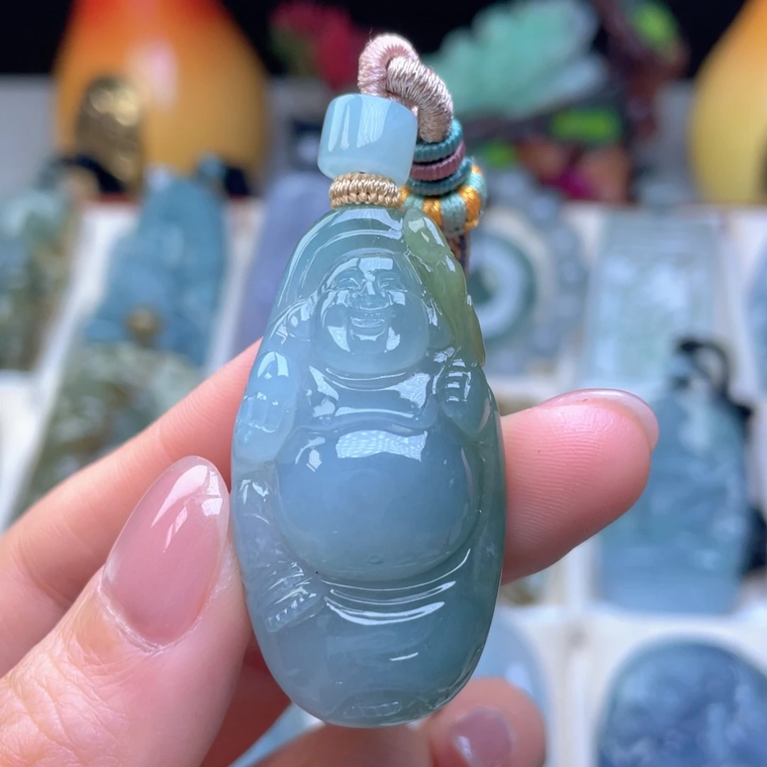 翡翠未镶嵌颈饰天然翡翠