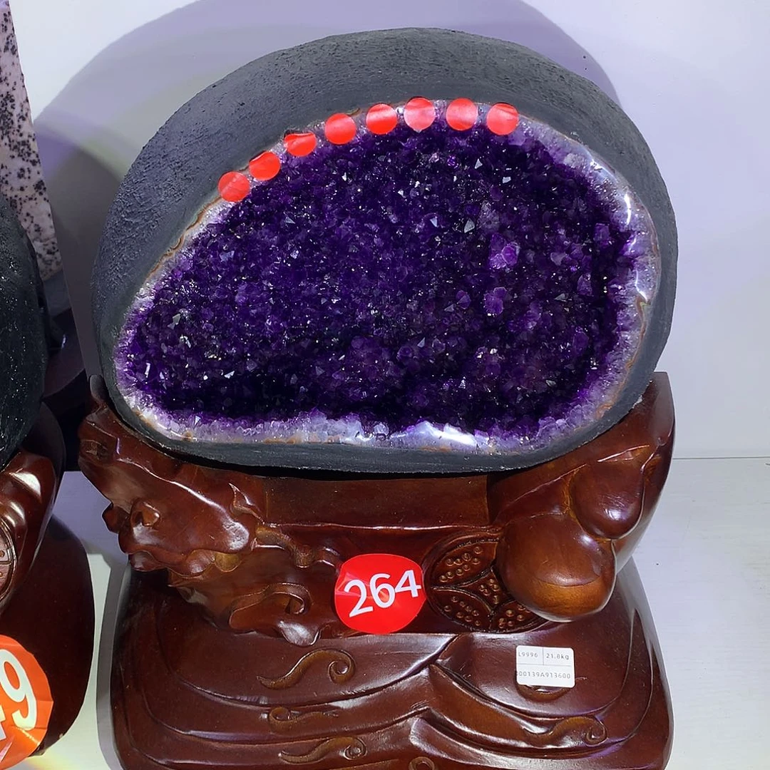 未镶嵌大型摆件(非配饰)紫晶