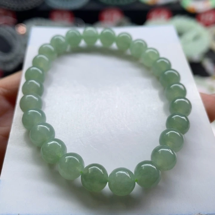 未镶嵌手链翡翠卡7.2