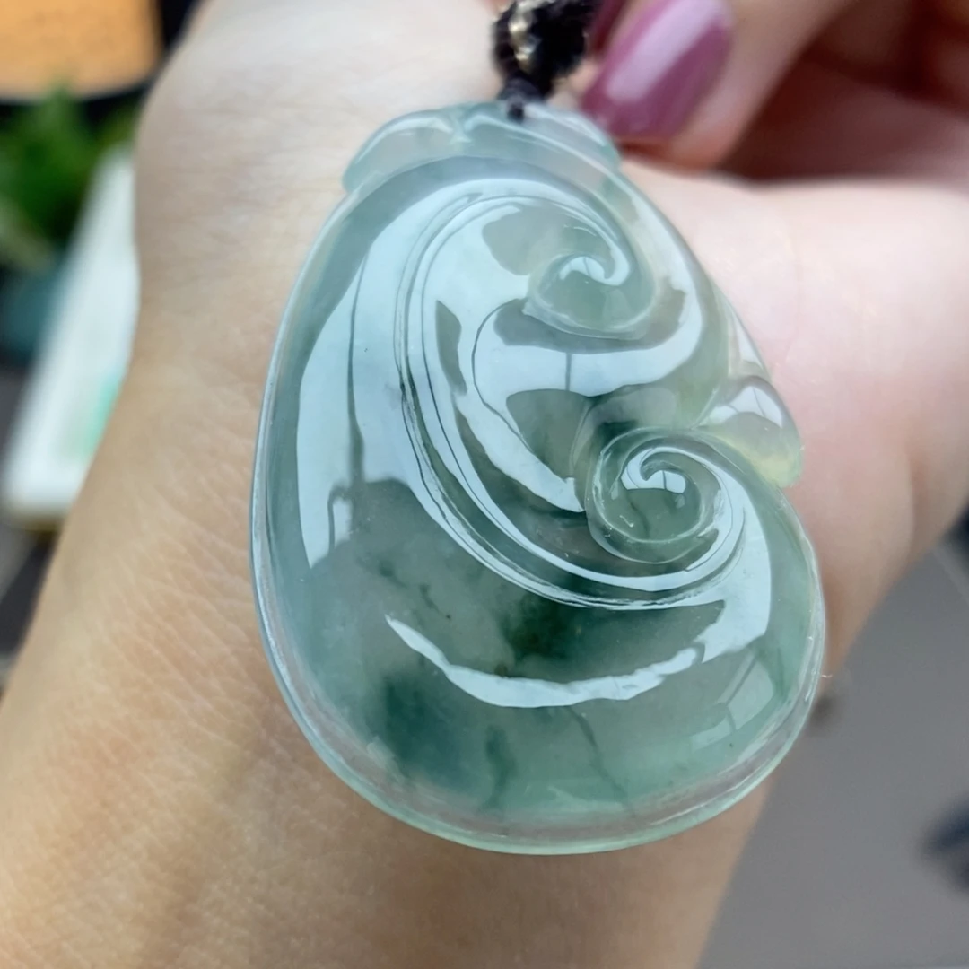 翡翠未镶嵌颈饰吊坠90