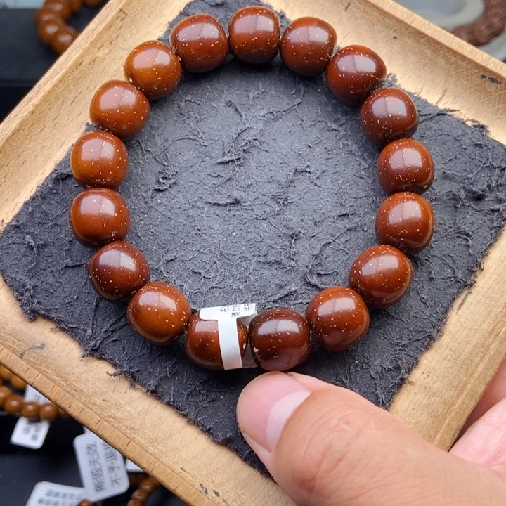 手串紫金鼠13mm精品近实心