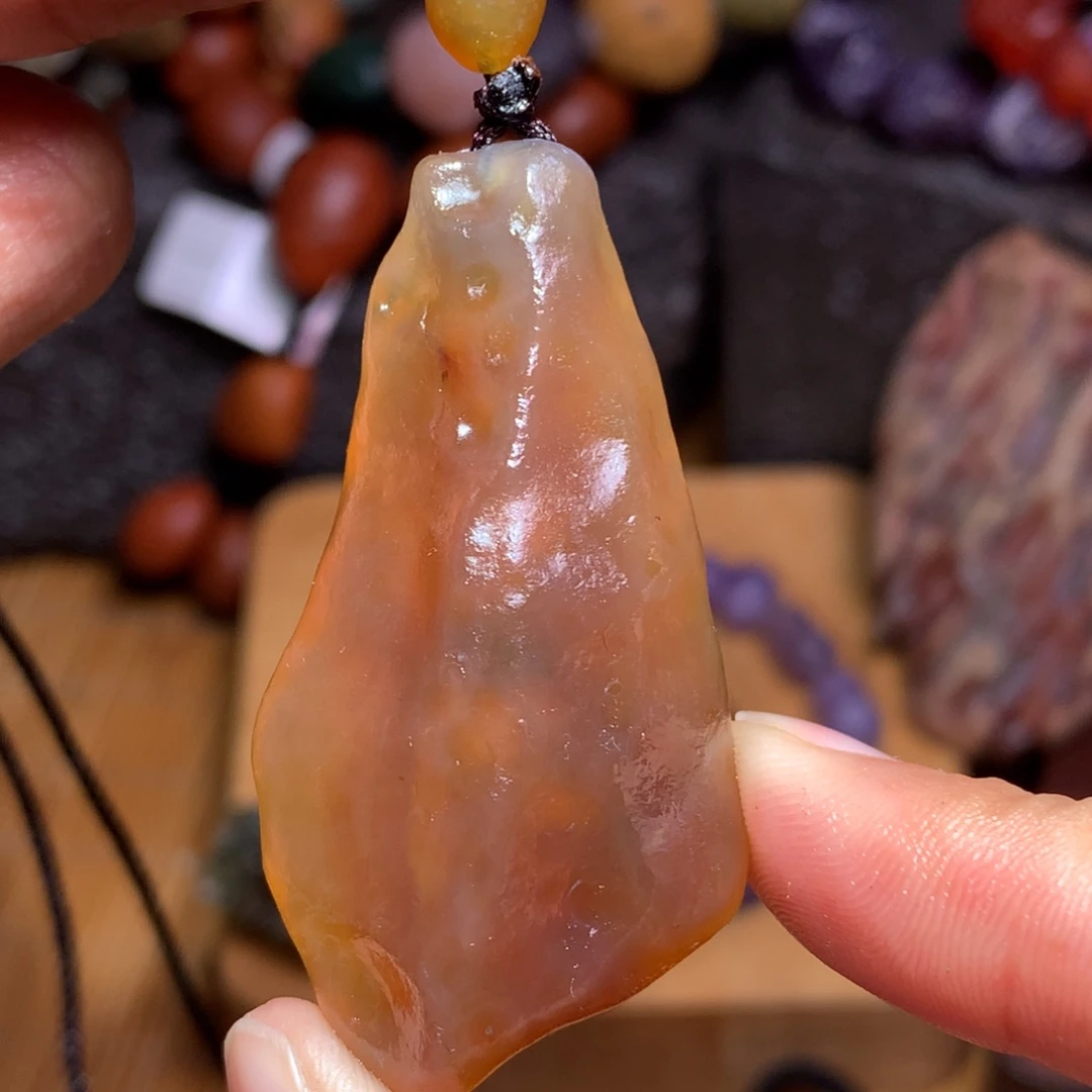 未镶嵌玛瑙/玉髓珠宝半成品