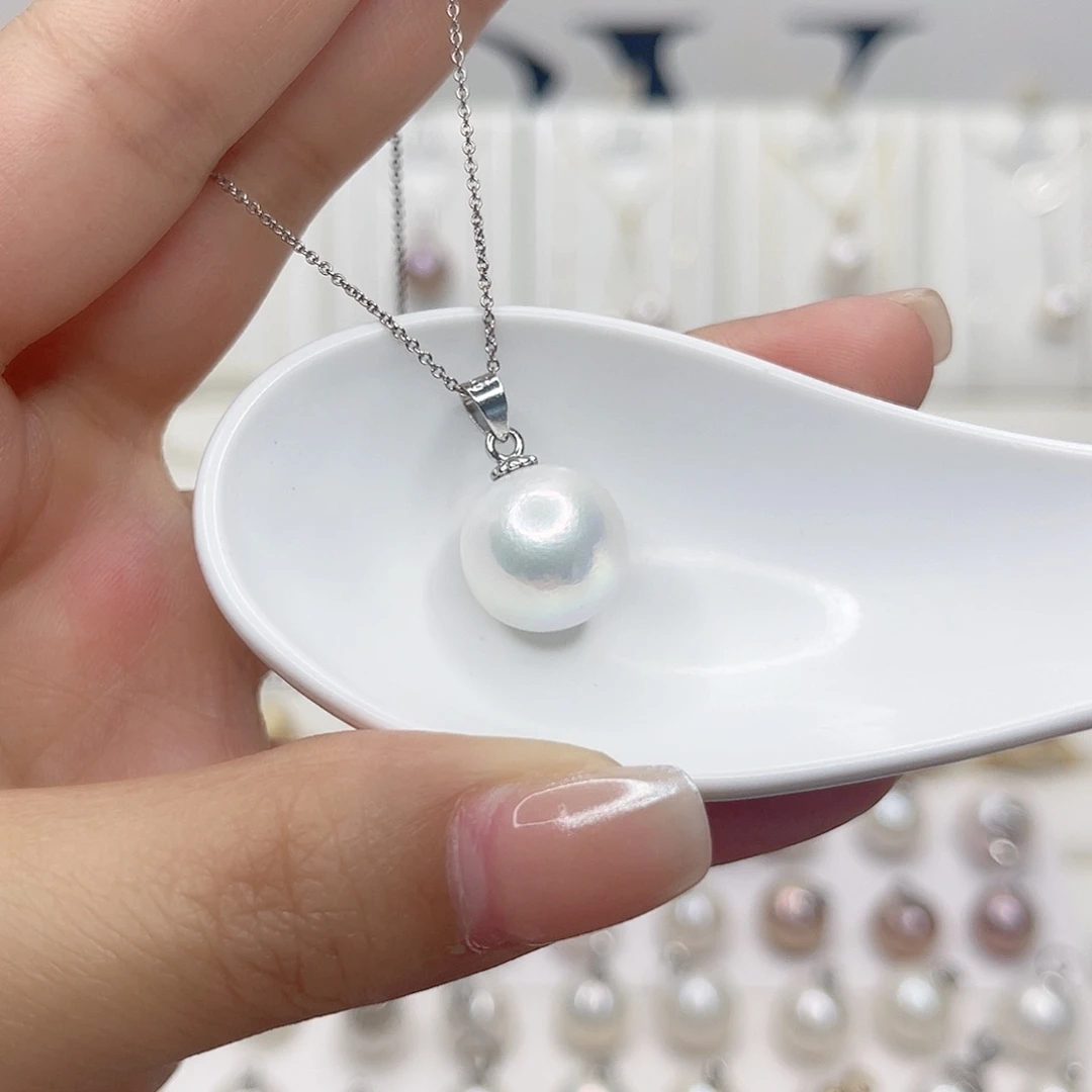 淡水珍珠未镶嵌吊坠(赠链)
