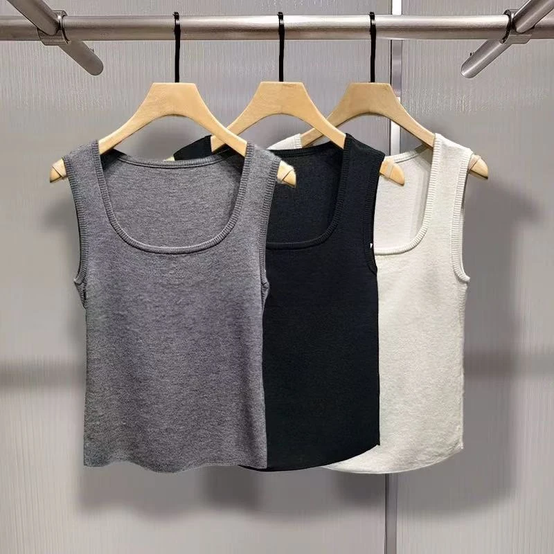 25春新款百搭显瘦背心吊带马甲女8018