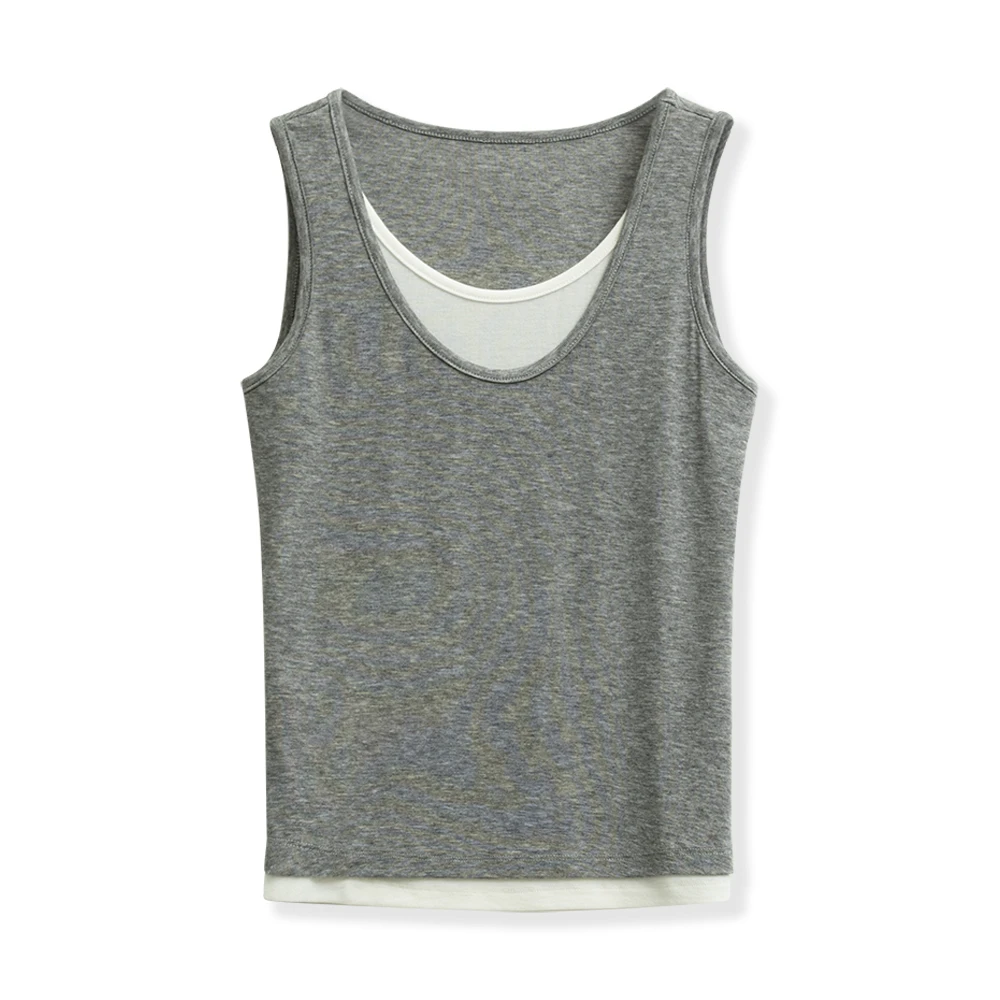 轻奢时尚女士设计感背心打底9152-351-3803