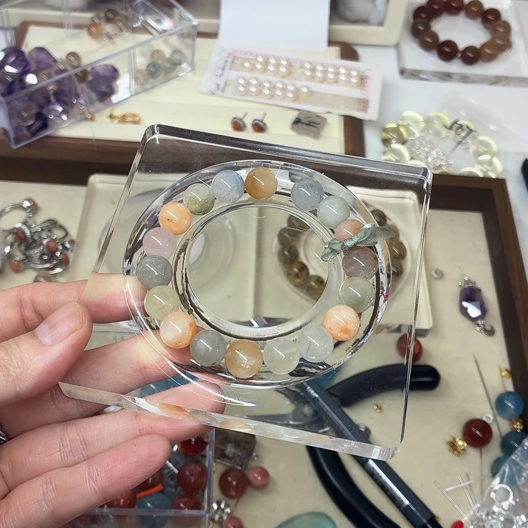 手链水晶未镶嵌兔毛蝴蝶结