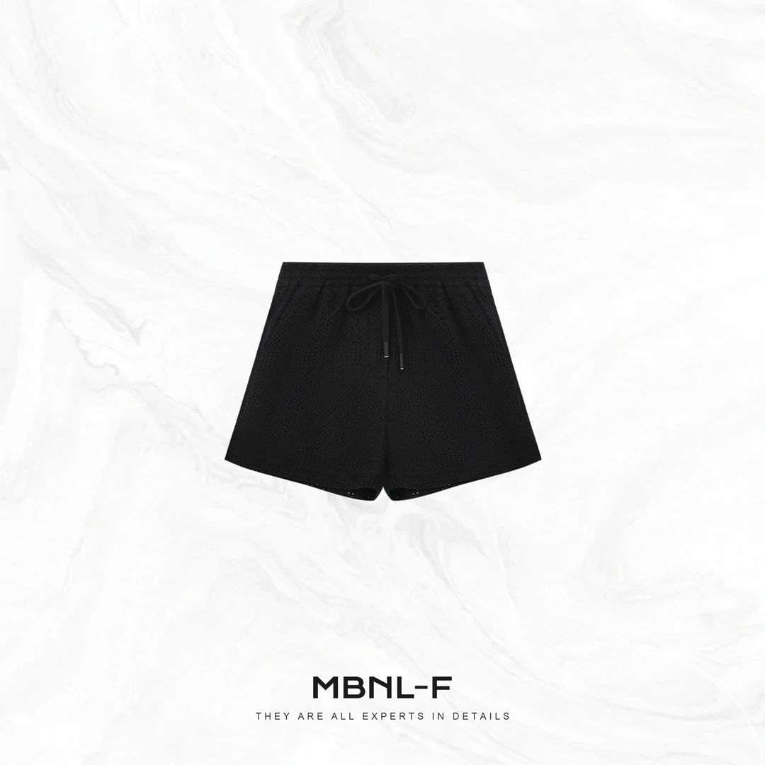 MBNL-F“提花短裤” 极简显瘦调性阔腿小A型短裤 秦磊XM-XKZ2121