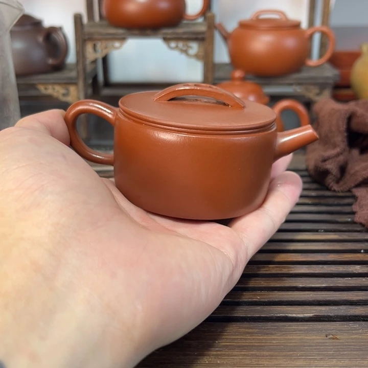 紫砂茶壶原矿紫砂手工制作