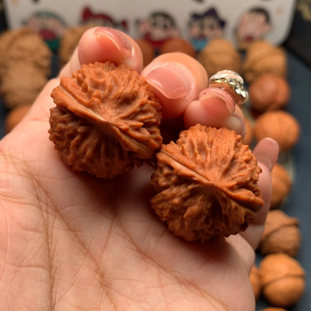 文玩核桃把件狮子头