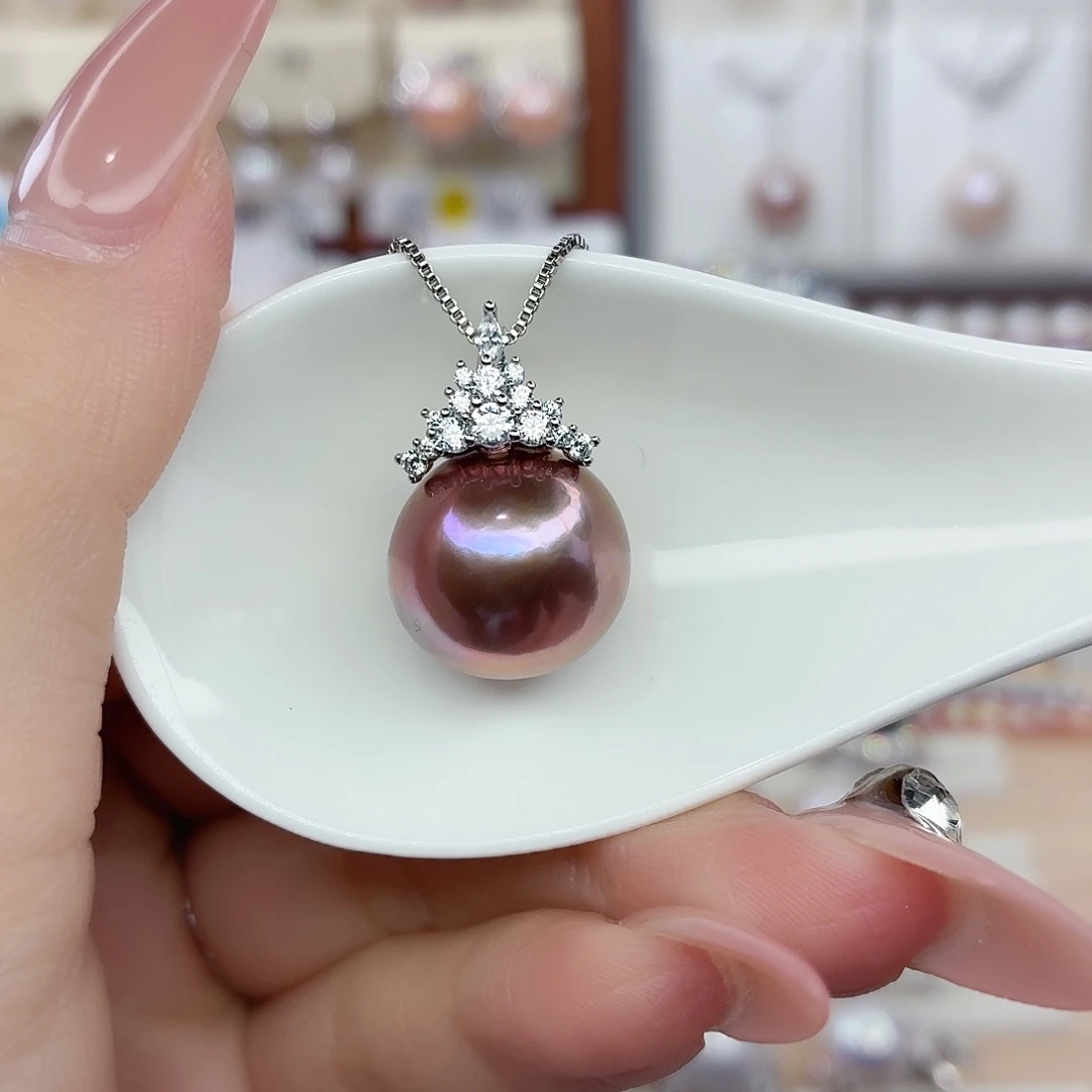 颈饰淡水珍珠合金F