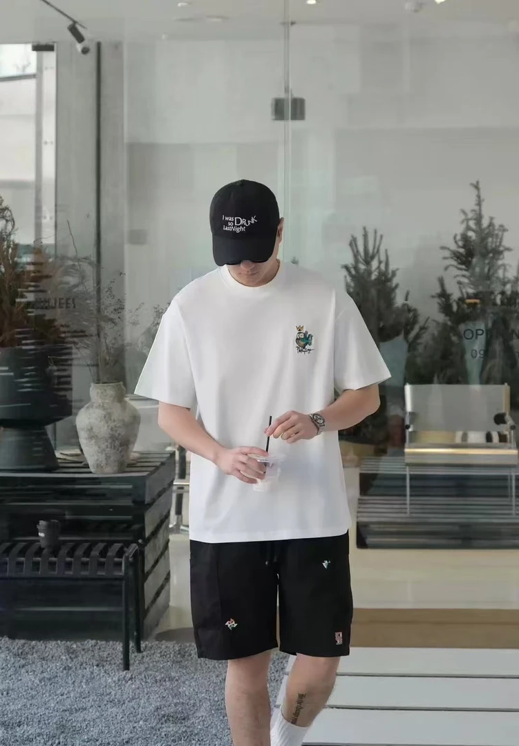 夏季T恤春夏工装风百搭短袖休闲薄款男士