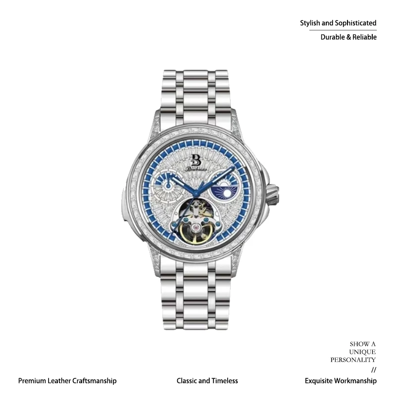 德国巴博斯BRUBOSES-高端男士奢华腕表-银狐骑士-yh