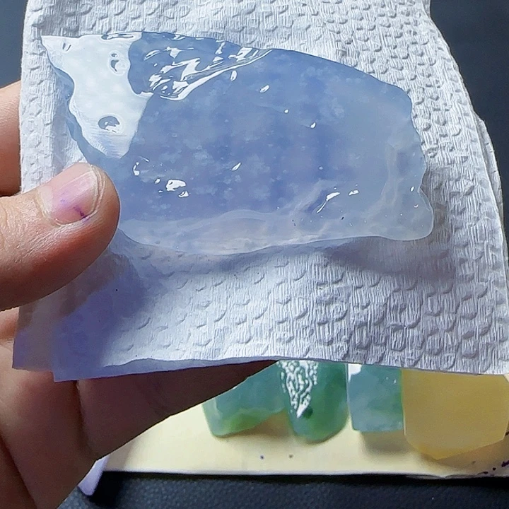 翡翠未镶嵌耳饰翡翠