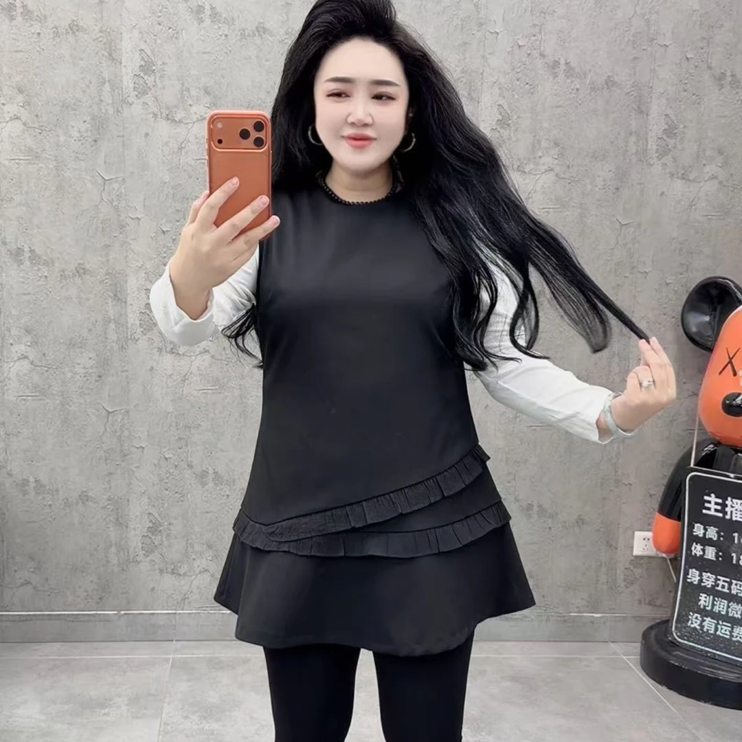 小香风设计感叠穿单马甲