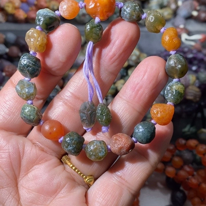 未镶嵌玛瑙/玉髓珠宝奇石