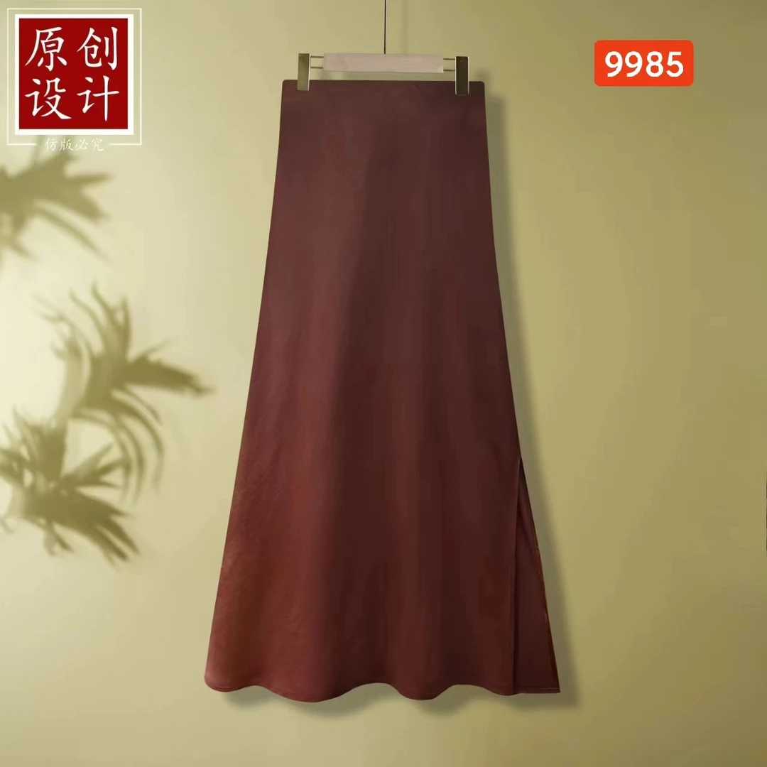 9985-27新款舒适时尚休闲半身裙