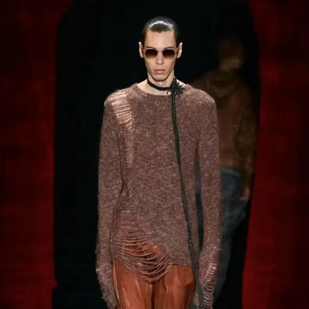 【王拓专属】25早春休闲复古经典百搭潮流连帽气质商务夹克6671