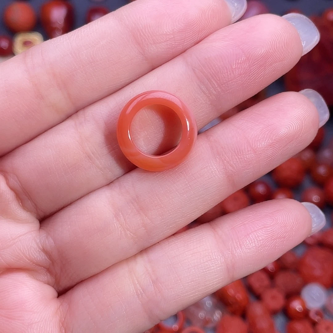 南红玛瑙跑环内径10➕未镶嵌W****L
