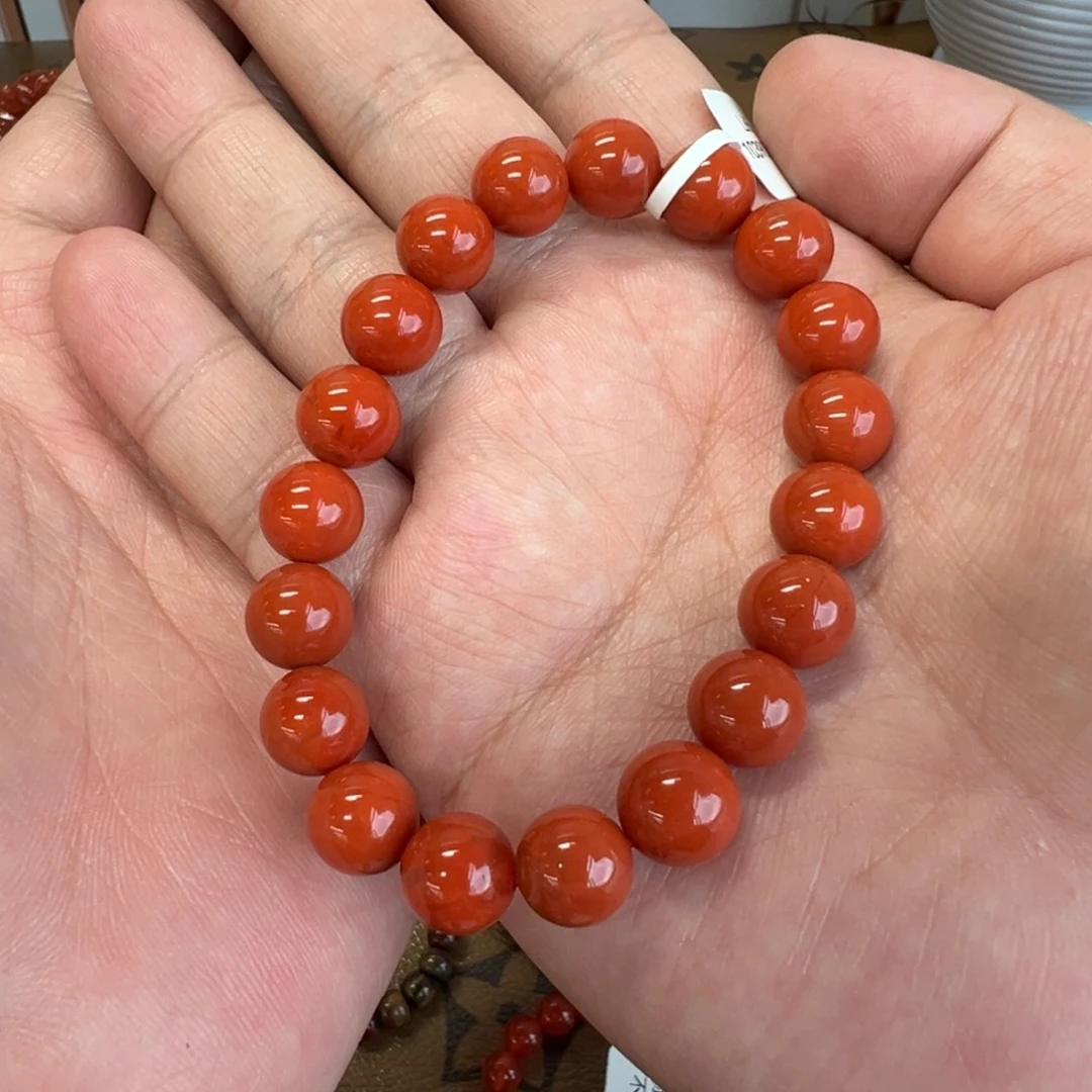 南红玛瑙未镶嵌手串瓦西老坑10.3mm