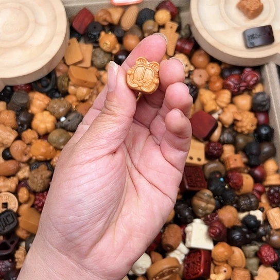 非洲紫檀（红花梨）吊坠未镶嵌小*