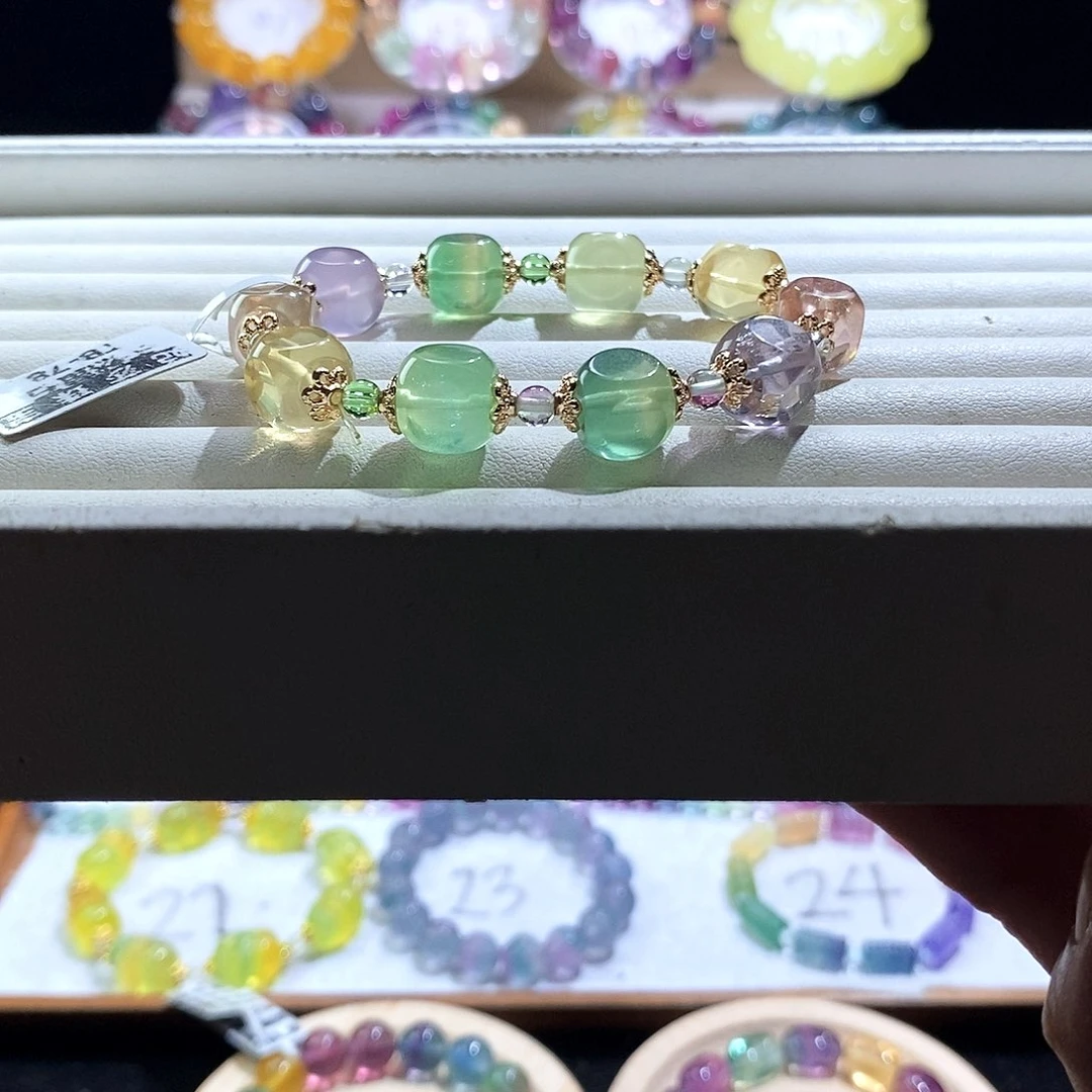 手链未镶嵌萤石方圆