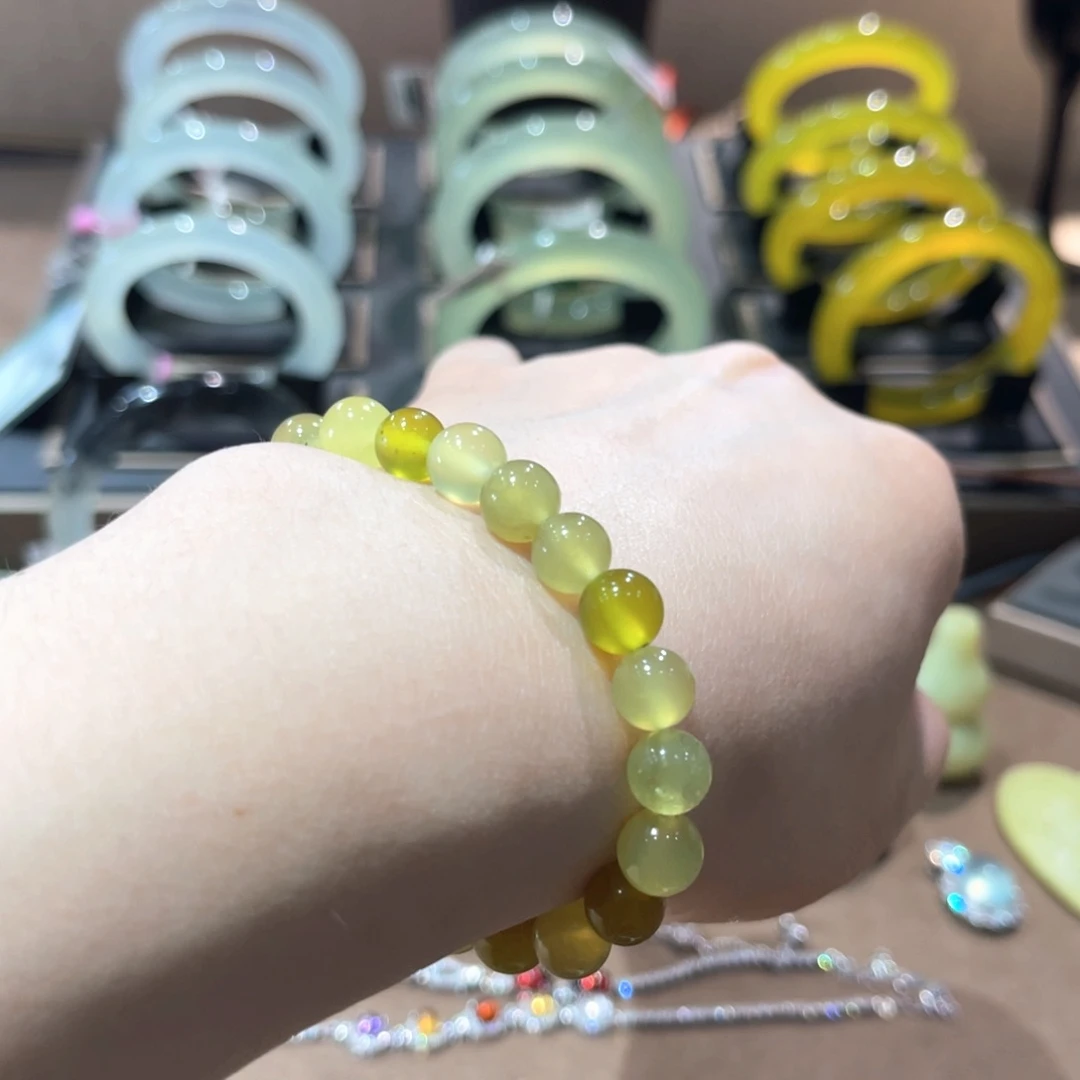 岫玉手镯未镶嵌手镯