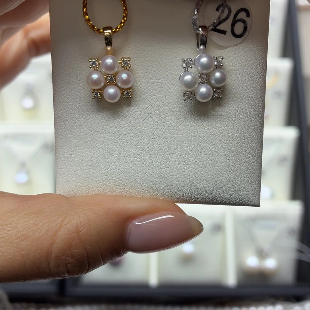 吊坠925银福利款含链无暇款