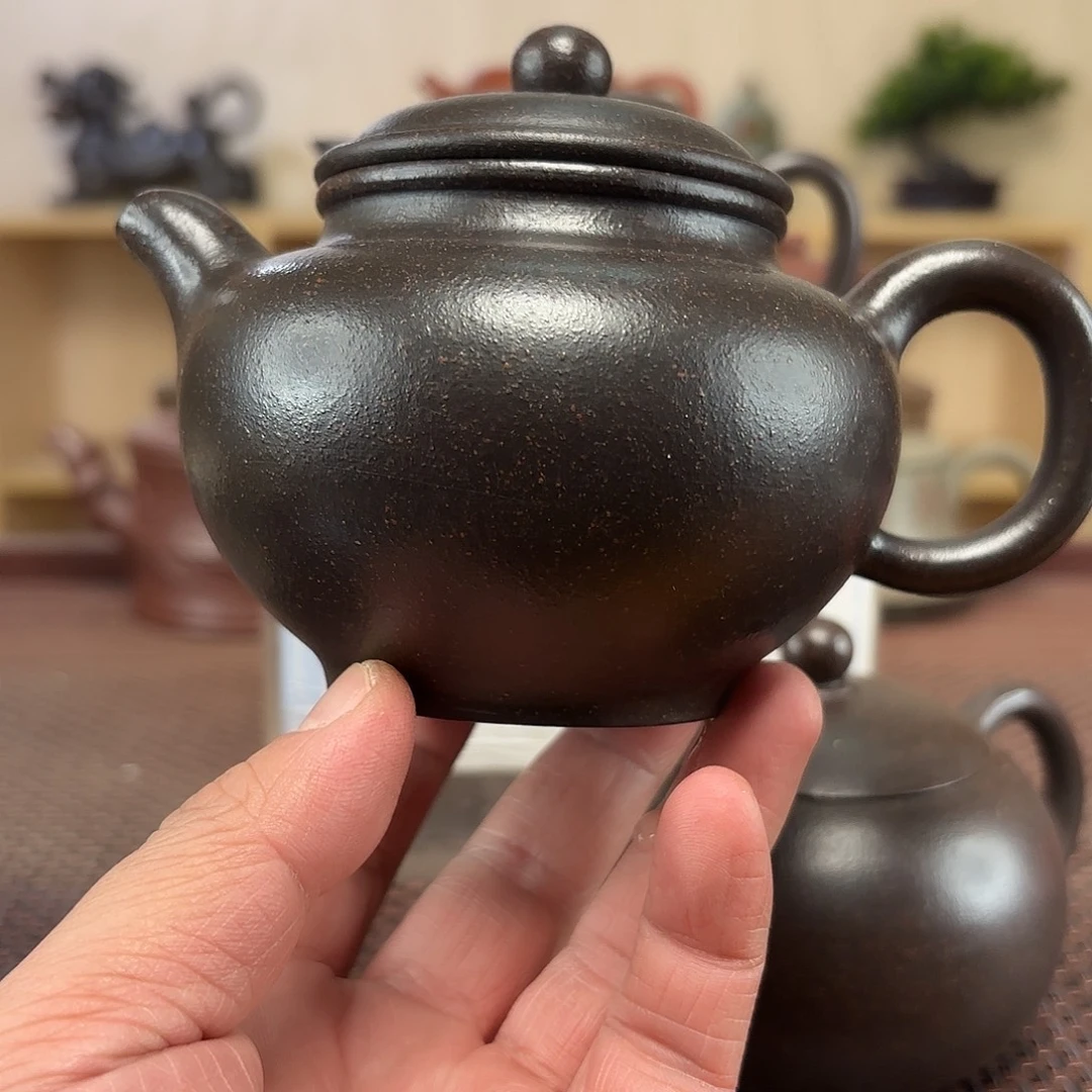 老***派紫砂茶壶微瑕处理